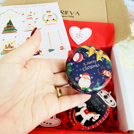 Gift Box Lumanare Parfumata Craciun, Gift Box pentru femei, Seturi Cadou Secret Santa [2]
