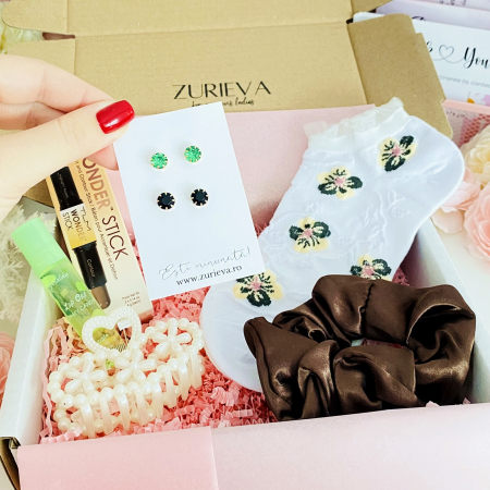 Set Cadou Green Love, Gift Box pentru femei, Seturi Cadou [1]