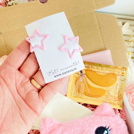 Set Cadou Pisica Roz, Gift Box pentru femei, Seturi Cadou [2]