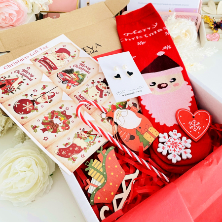 Set Cadou Santa Claus, Gift Box pentru femei, Seturi Cadou Craciun [3]