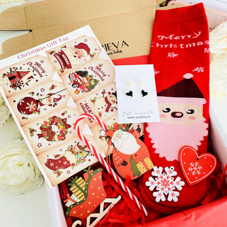 Set Cadou Santa Claus, Gift Box pentru femei, Seturi Cadou Craciun [2]