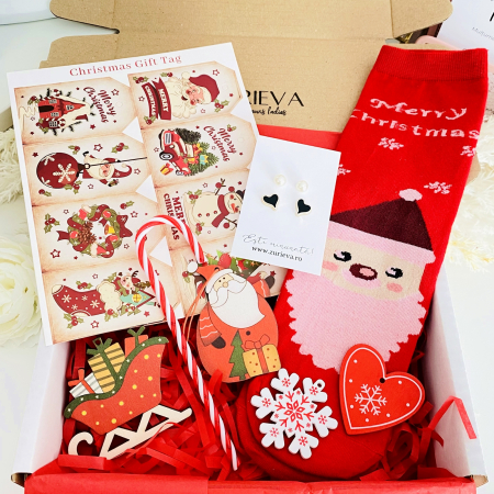 Set Cadou Santa Claus, Gift Box pentru femei, Seturi Cadou Craciun [5]