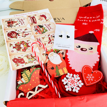 Set Cadou Santa Claus, Gift Box pentru femei, Seturi Cadou Craciun [4]