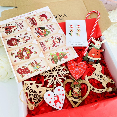 Set Cadou Spiritul Craciunului, Gift Box pentru femei, Seturi Cadou Craciun [6]