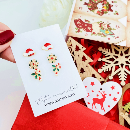 Set Cadou Spiritul Craciunului, Gift Box pentru femei, Seturi Cadou Craciun [4]