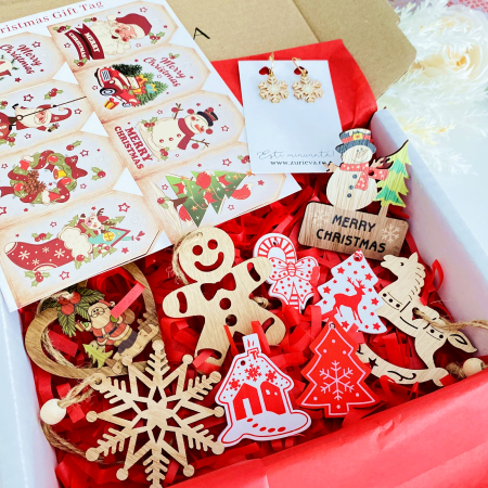 Set Cadou Xmas Snowflakes,  Gift Box pentru femei, Seturi Cadou Craciun [5]