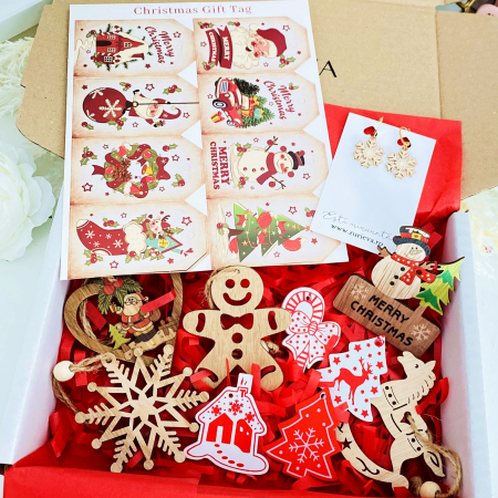 Set Cadou Xmas Snowflakes,  Gift Box pentru femei, Seturi Cadou Craciun [7]