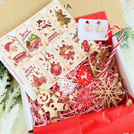 Set Cadou Candy Snowflakes,  Gift Box pentru femei, Seturi Cadou Craciun [2]