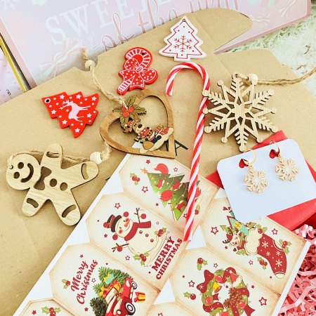 Set Cadou Candy Snowflakes,  Gift Box pentru femei, Seturi Cadou Craciun [1]