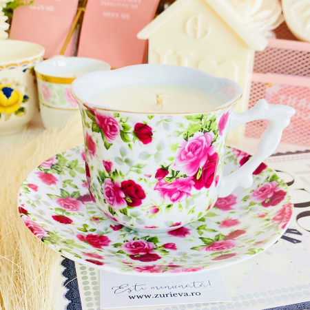 VINTAGE HOME - Lumanare Parfumata Ceara Soia Naturala, Lumanari Parfumate Handmade