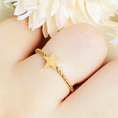 Inel Reglabil Stea, Inele Otel Inoxidabil, Inele Dama [4]