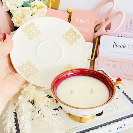 Lumanare Parfumata Ceara Soia Naturala, Lumanari Parfumate Handmade [3]