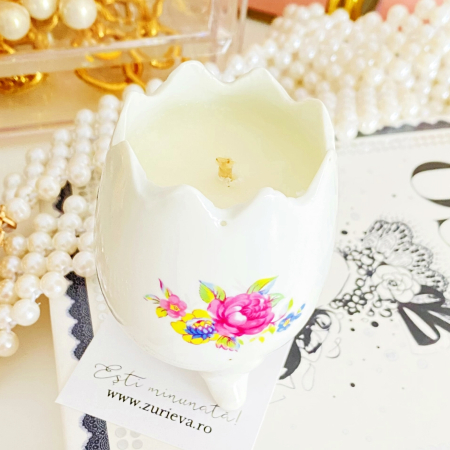 Lumanare Parfumata Lavanda & Santal, Lumanari Parfumate Ceara Soia Handmade [4]