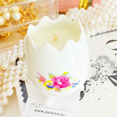 Lumanare Parfumata Lavanda & Santal, Lumanari Parfumate Ceara Soia Handmade [1]