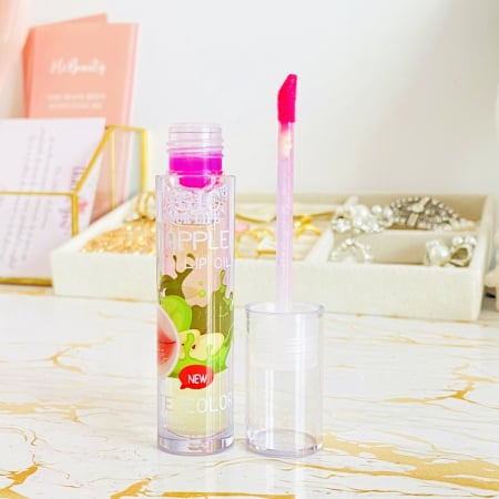 MAKE-UP - Lip Oil Fructat, Lip Oil portocale, mar, capsuni, rodie, mango, banane