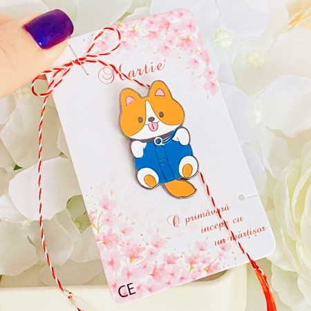 Martisor Brosa Catelus, Bijuterii Femei, Martisoare Martie [1]