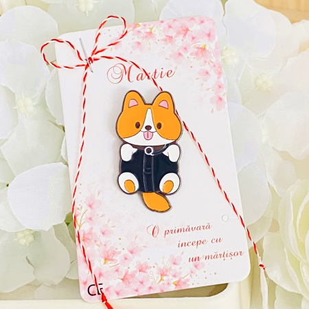 Martisor Brosa Catelus, Bijuterii Femei, Martisoare Martie [2]