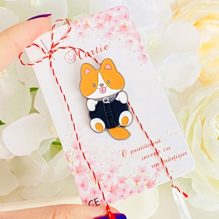 Martisor Brosa Catelus, Bijuterii Femei, Martisoare Martie [3]