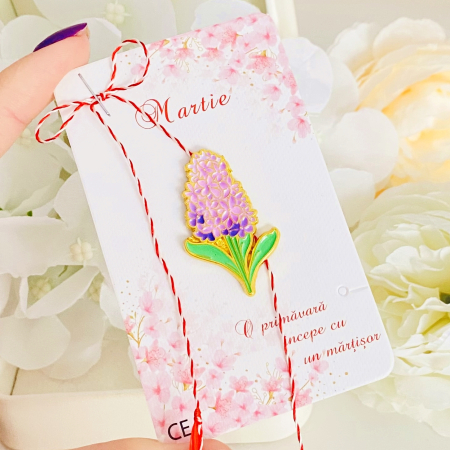 Martisor Brosa Zambila, Bijuterii Femei, Martisoare Martie [4]