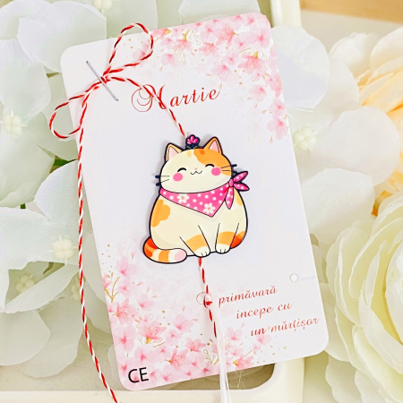 Martisor Brosa Pisica, Bijuterii Femei, Martisoare Martie [2]