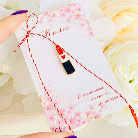 Martisor Brosa Ruj, Bijuterii Femei, Martisoare Martie [3]