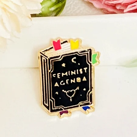 Martisor Brosa Pin Agenda Feminista, Bijuterii Femei, Martisoare Martie [1]