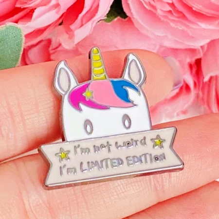 Martisor Brosa Pin Unicorn, Bijuterii Femei, Martisoare Martie [1]