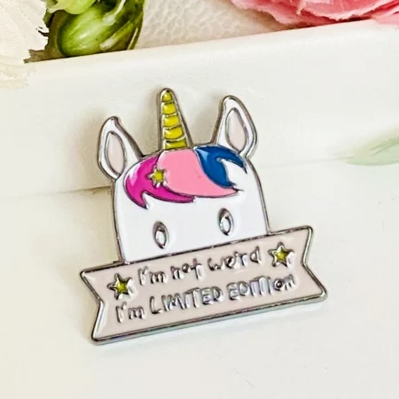 MARTISOR - Martisor Brosa Pin Unicorn, Bijuterii Femei, Martisoare Martie