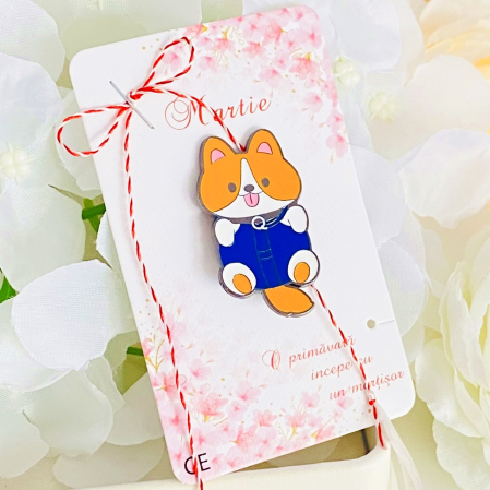 Martisor Brosa Catelus, Bijuterii Femei, Martisoare Martie [2]