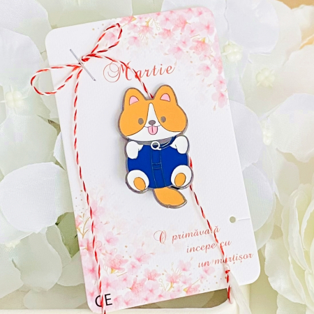 Martisor Brosa Catelus, Bijuterii Femei, Martisoare Martie [3]