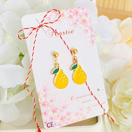 Martisor Cercei Lamai, Cercei Dama, Bijuterii Femei, Martisoare Martie [3]