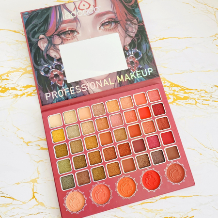 Paleta 45 Farduri Ochi & Ten Peacock Princess, Machiaj Ochi [2]