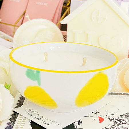 LUMANARI - Lumanare Parfumata Ceara Soia Naturala, Lumanari Parfumate Handmade