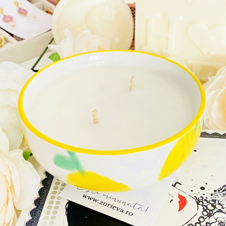 Lumanare Parfumata Ceara Soia Naturala, Lumanari Parfumate Handmade [4]
