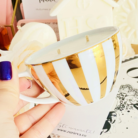 Lumanare Parfumata Ceara Soia Naturala, Lumanari Parfumate Handmade [1]