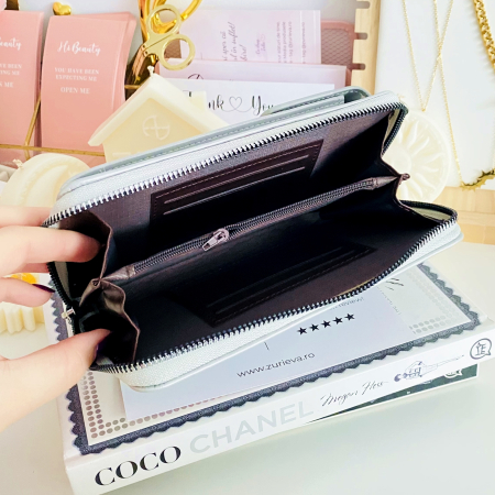 Portofel 2 in 1 Piele Ecologica, Portofele Dama [3]