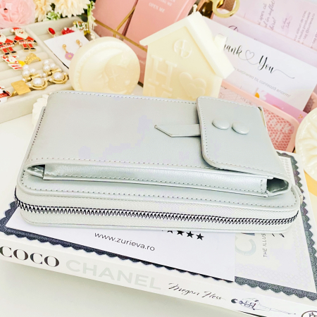 Portofel 2 in 1 Piele Ecologica, Portofele Dama [4]