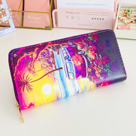 Portofel Sunset - Piele ECO, Portofele Dama [4]