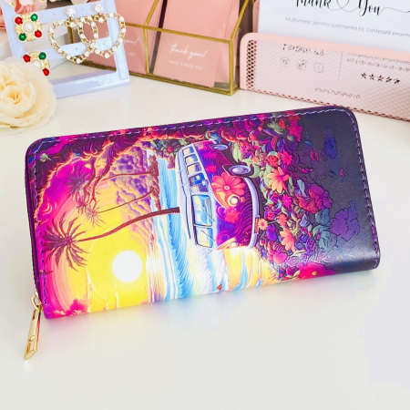 Portofel Sunset - Piele ECO, Portofele Dama [6]