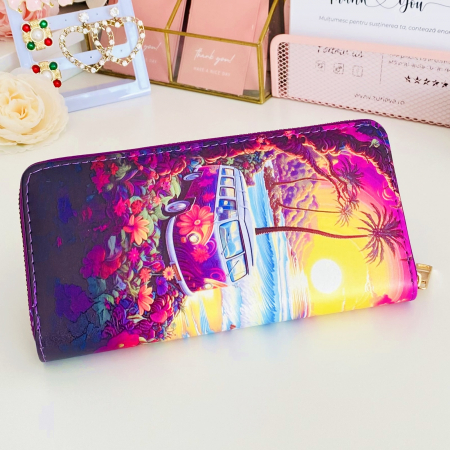 Portofel Sunset - Piele ECO, Portofele Dama [5]