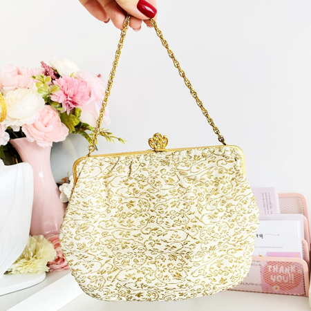 Poseta Vintage Gold Love, Genti Vintage [7]