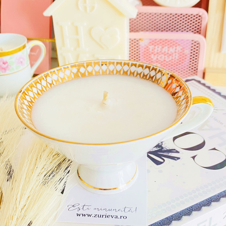 VINTAGE HOME - Lumanare Parfumata Ceara Soia Naturala, Lumanari Parfumate Handmade