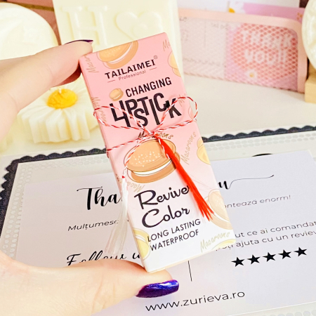 Ruj Macarons care isi schimba Culoarea, Rujuri Femei [2]