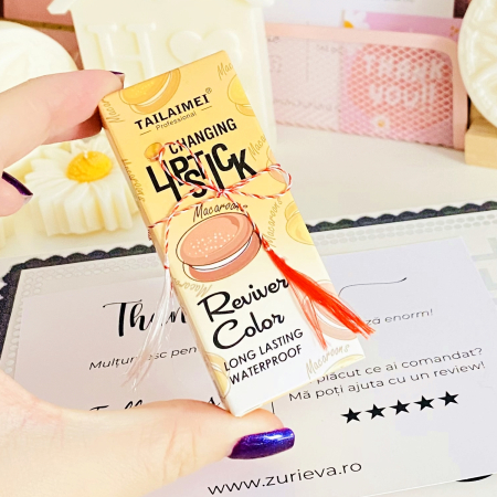 Ruj Macarons care isi schimba Culoarea, Rujuri Femei [3]