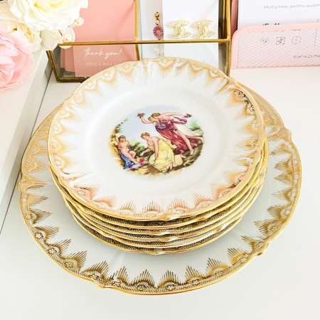 Serviciu Tort Portelan Bavaria, Portelan Vintage [5]