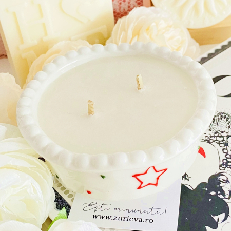 Lumanare Parfumata Ceara Soia Naturala, Lumanari Parfumate Handmade [1]