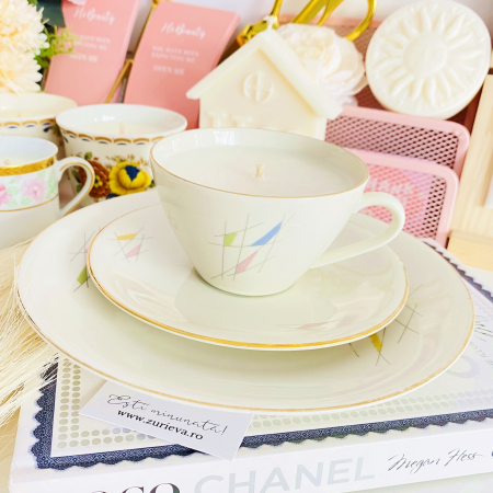 VINTAGE HOME - Lumanare Parfumata Ceara Soia Naturala, Lumanari Parfumate Handmade