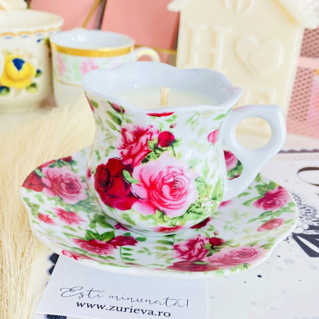 VINTAGE HOME - Lumanare Parfumata Ceara Soia Naturala, Lumanari Parfumate Handmade
