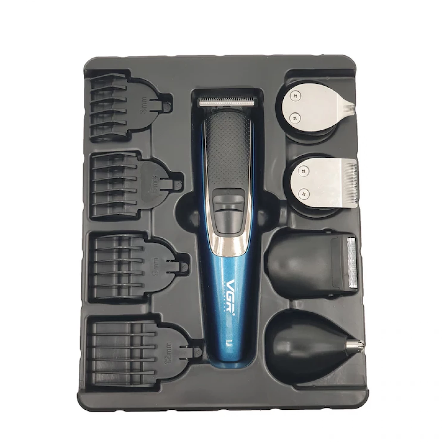 Aparat De Tuns Profesional Multifunctional VGR Navigator V 172, Fara Fir, Albastru/Negru [4]