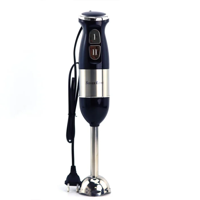 Blender 4-in-1 Silver Love 500W - Mixer Vertical cu Tocător, Cana 600ml, Accesorii Incluse, Lame Inox, Design Compact [7]